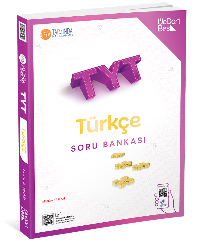 Resim 345 - TYT Türkçe Soru Bankası - GÜNCEL BASKI 2027