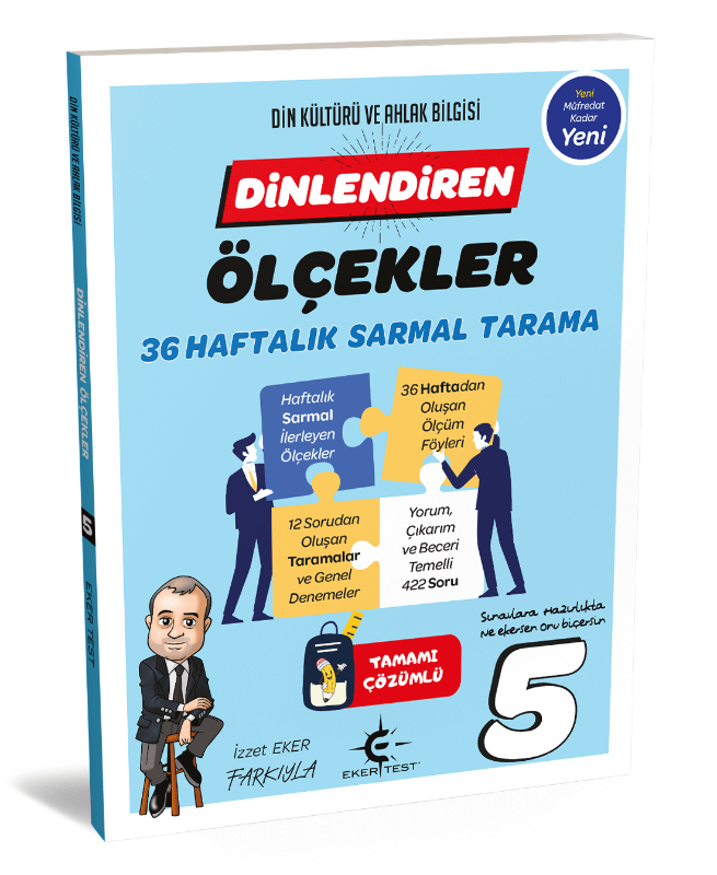 Resim 5. Sınıf Eker Test Dinlendiren Ölçeklerle 36 Hafta Sarmal Test