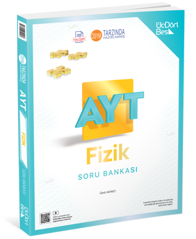 Resim 345 - AYT Fizik Soru Bankası - GÜNCEL BASKI