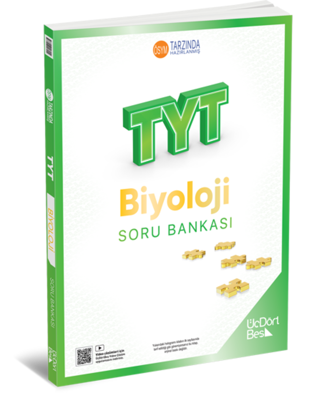 Resim 345 - TYT Biyoloji Soru Bankası - GÜNCEL BASKI