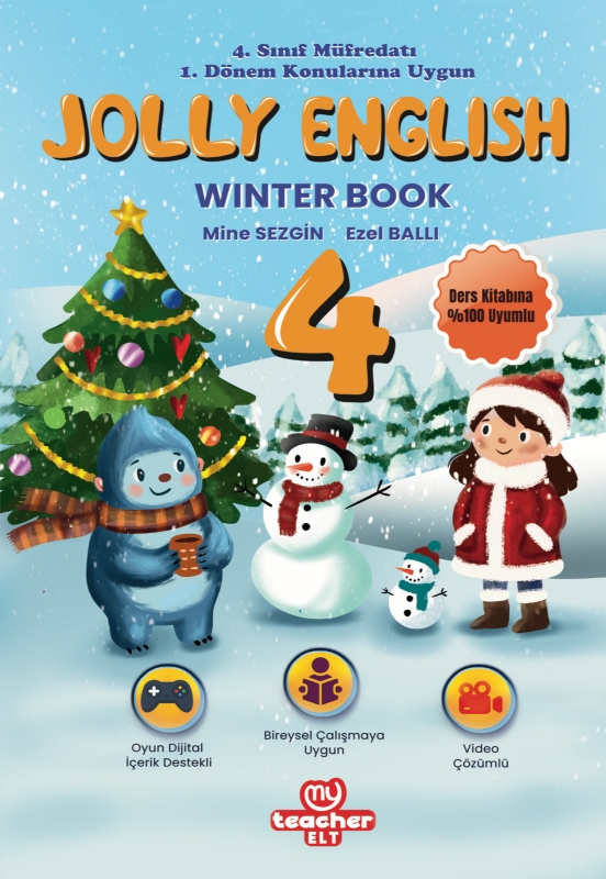 Resim 4.sınıf Jolly English Winter Book