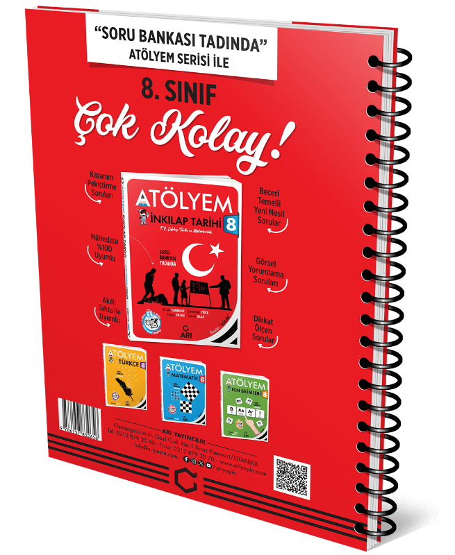 Resim 8. Sınıf T.C. İnkılap Tarihi ve Atatürkçülük Defterim