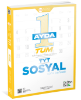 Resim 345-1 Ayda Tüm TYT Sosyal Soru Bankası - GÜNCEL BASKI