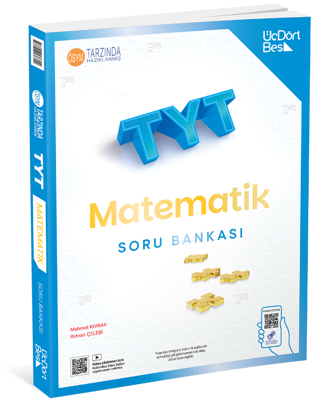 Resim 345 - TYT Matematik Soru Bankası - GÜNCEL BASKI 2027
