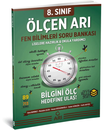 Ölçen Arı Fen Soru Bankası - yeni resmi