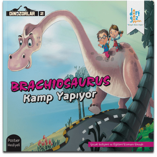 Dinozorlar Brachıosaurus ile Kamp Yapıyor
