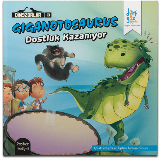 Dinozorlar Gıganotosaurus Dostluk Kazanıyor