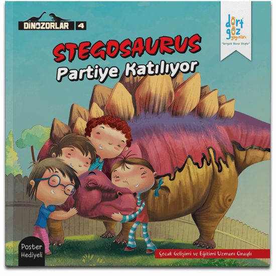 Dinozorlar Stegosaurus Partiye Katılıyor