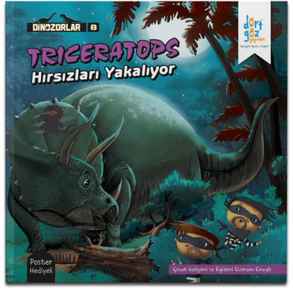 Dinozorlar Trıceratops Hırsızları Yakalıyor