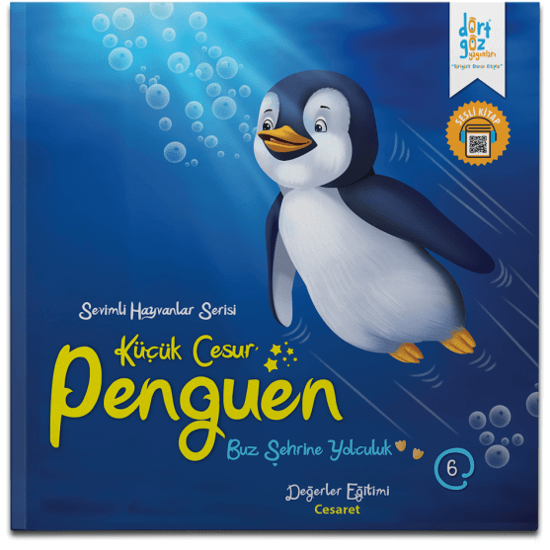  S.Hayvanlar Küçük Cesur Penguen 