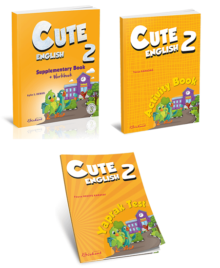 Cute English 2. Sınıflar İçin Kampanya (3 Kitap) 