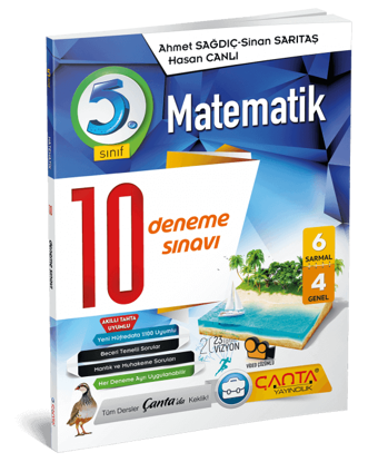 5. Sınıf – Matematik – 10 Deneme Sınavı 