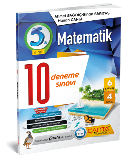 5. Sınıf – Matematik – 10 Deneme Sınavı 