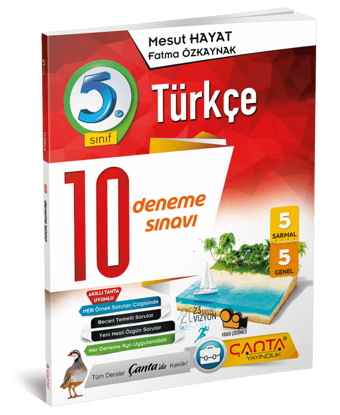 5. Sınıf – Türkçe – 10 Deneme Sınavı 