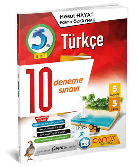 5. Sınıf – Türkçe – 10 Deneme Sınavı 