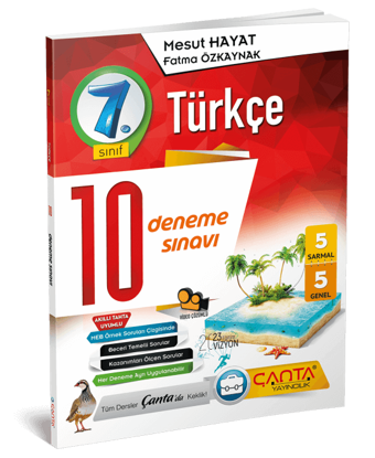 7. Sınıf – Türkçe – 10 Deneme Sınavı 