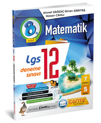 8. Sınıf – Matematik – 12 Deneme Sınavı