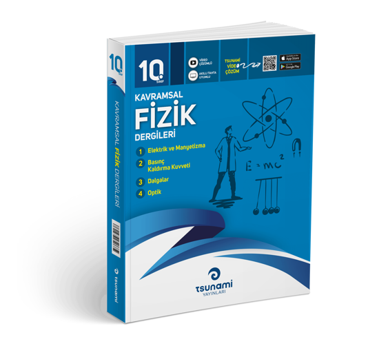  10. Sınıf Kavramsal Fizik Dergileri (4 Dergi)