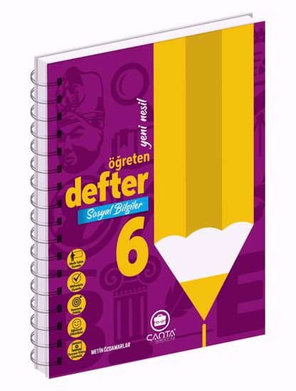 6.Sınıf Sosyal Bilgiler Öğreten Defter 