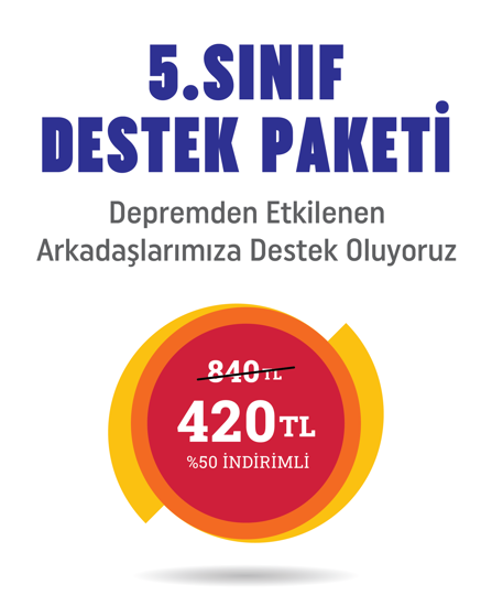 5. Sınıf Deprem Yardımı Eğitim Seti 