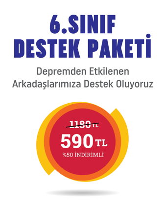 6.Sınıf Deprem Yardımı Eğitim Seti