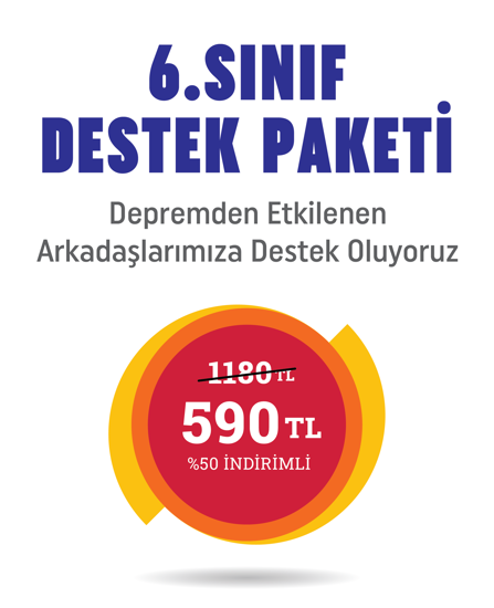 6.Sınıf Deprem Yardımı Eğitim Seti