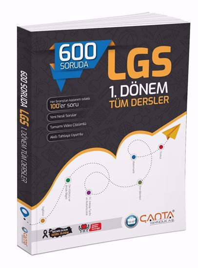 Çanta - 600 Soruda Lgs 1. Dönem Tüm Dersler