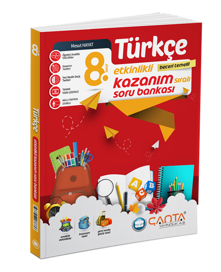 8.Sınıf Türkçe Kazanım Soru Bankası - 2023