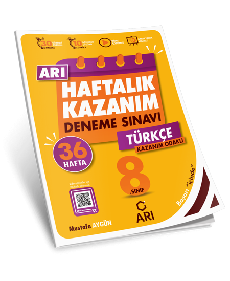 8 Sınıf Haftalık Kazanım türkçe deneme sınavı