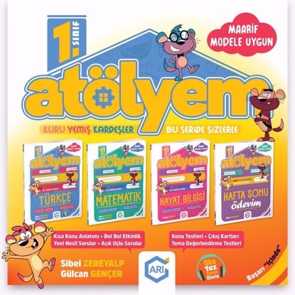 1 Sınıf 2.Dönem Atölyem Seti resmi